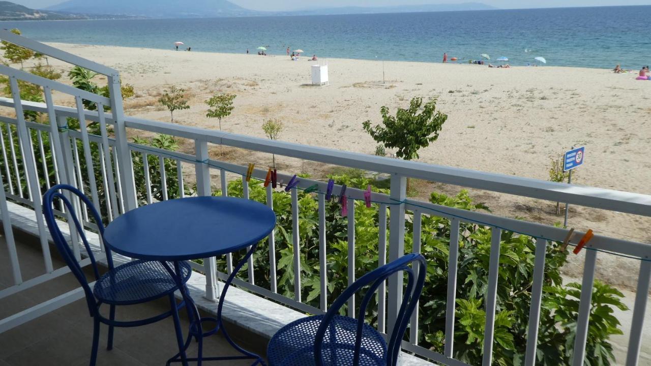 Greece Asprovalta Rooms Accomodation Apartment Hotel Petalo Exteriör bild